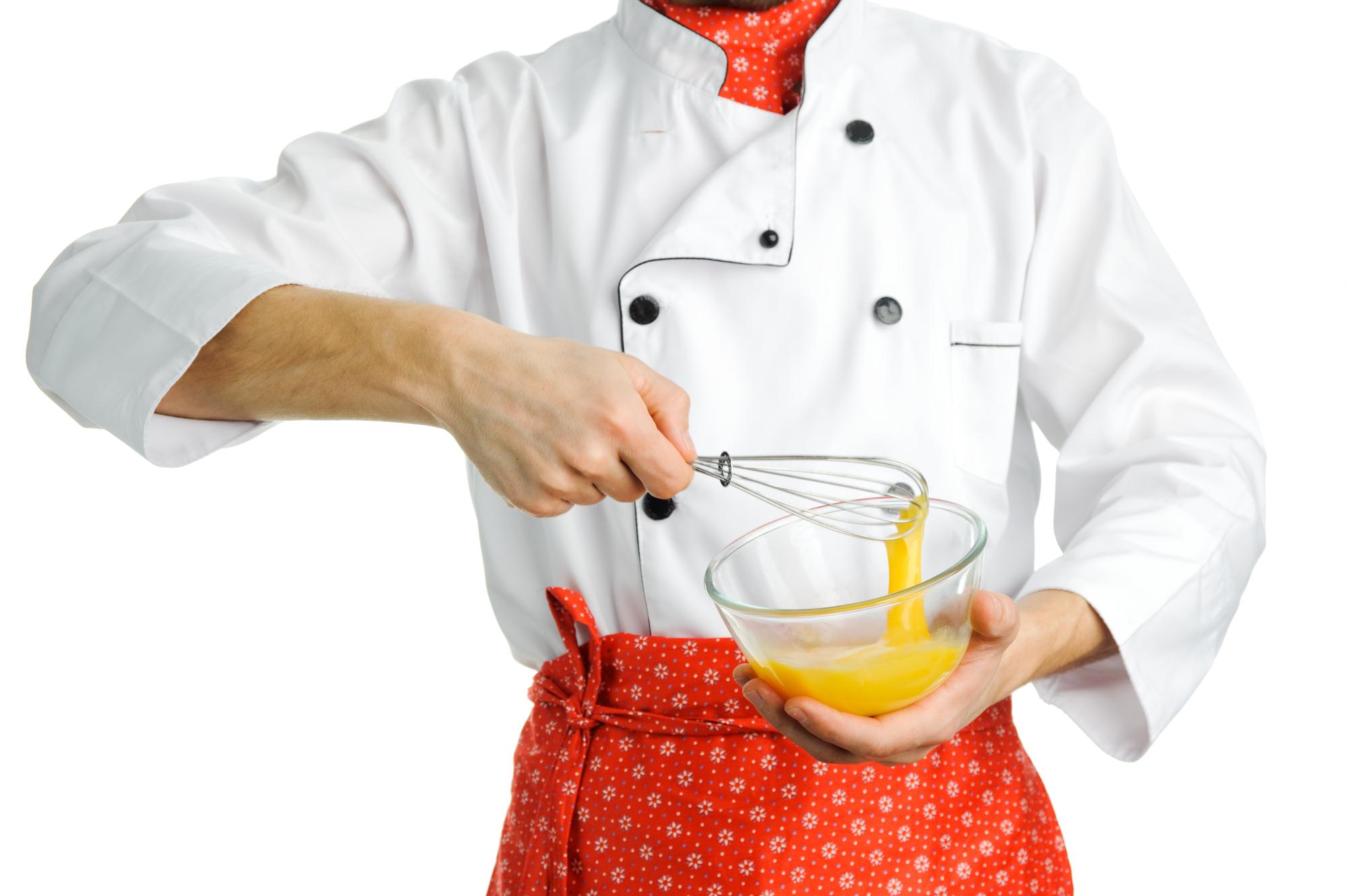 Chef instructor demonstrating technique